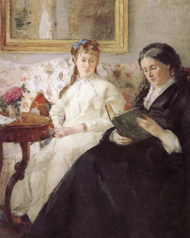 Berthe Morisot Artist-s monther and his sister